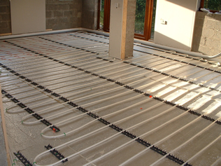 Underfloor Heating installation